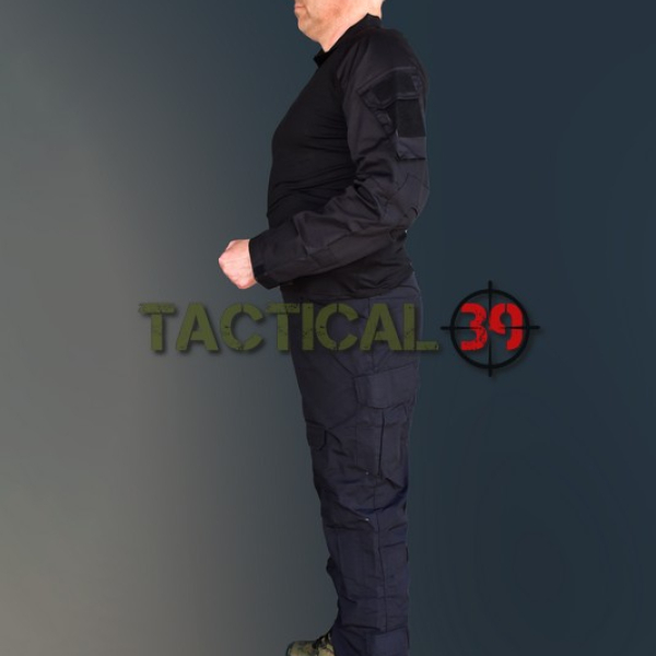 Тактический костюм лето черный